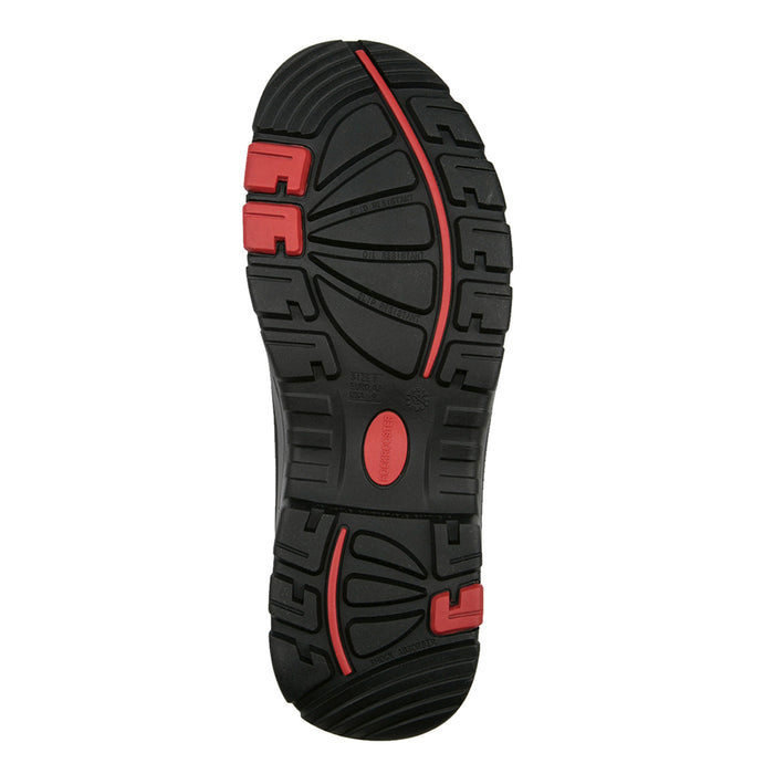 ROCKROOSTER 6 inch Soft Toe Black Leather Waterproof Work Boots AK303 - Rock Rooster Footwear Inc