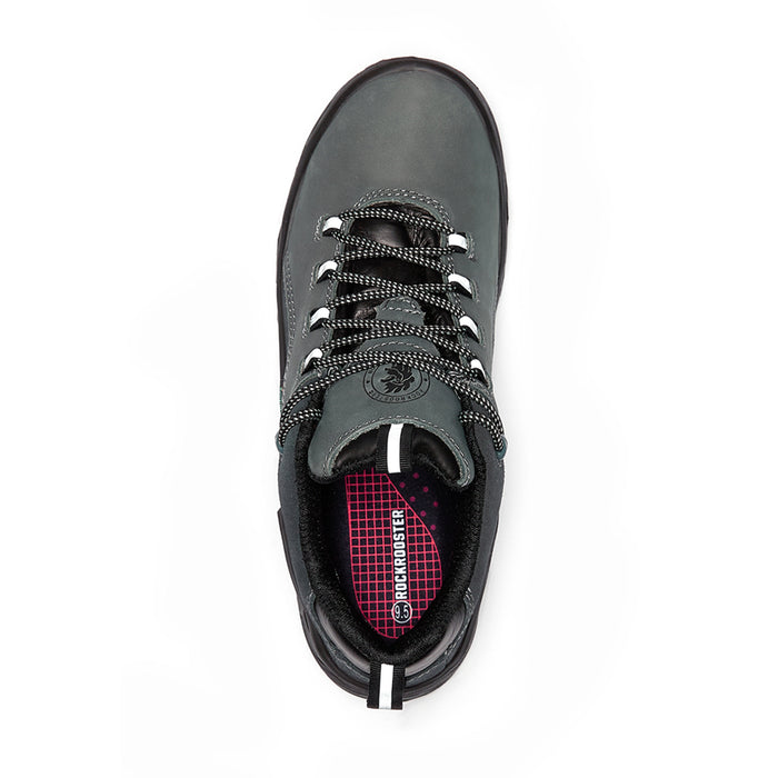 Gray 4 inch men's waterproof hiking shoes KS 253 - Rock Rooster Footwear Inc