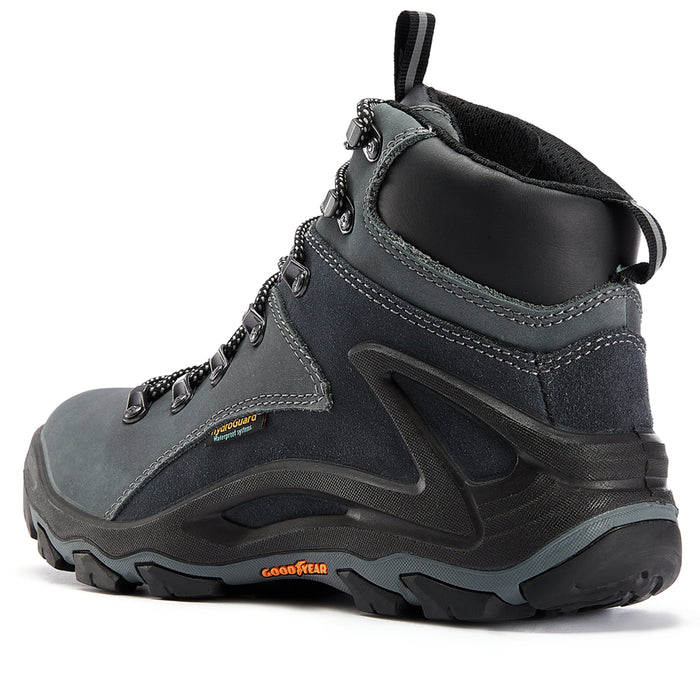 Gray 6 inch men's waterproof hiking boots KS 258 - Rock Rooster Footwear Inc