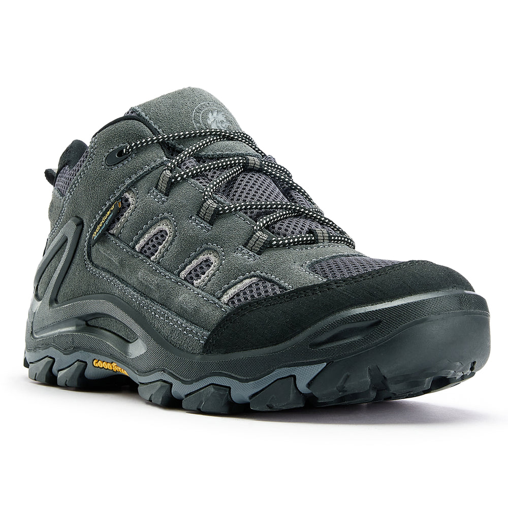 Gray 4 Inch Waterproof Hiking Shoes KS 5514 - Rock Rooster Footwear Inc