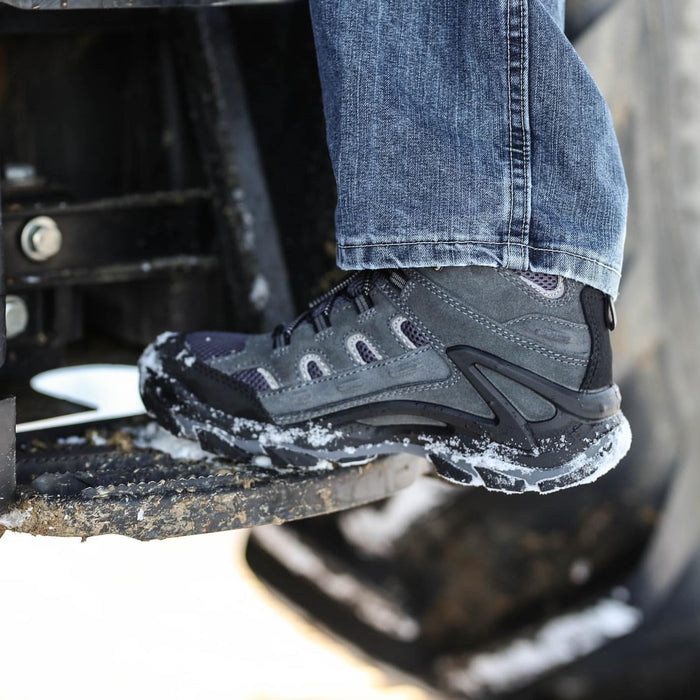 Gray 6 inch Waterproof Hiking Shoes KS5516 - Rock Rooster Footwear Inc