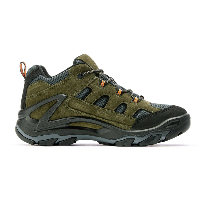 Green 4 Inch Waterproof Hiking Shoes KS 5534 - Rock Rooster Footwear Inc