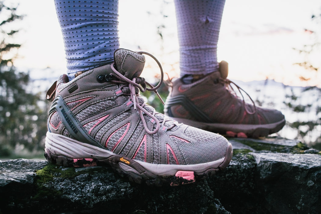 ROCKROOSTER Bedrock Women's Sand 6 Inch Waterproof Hiking Boots with VIBRAM® Outsole OT21066 - Rock Rooster Footwear Inc