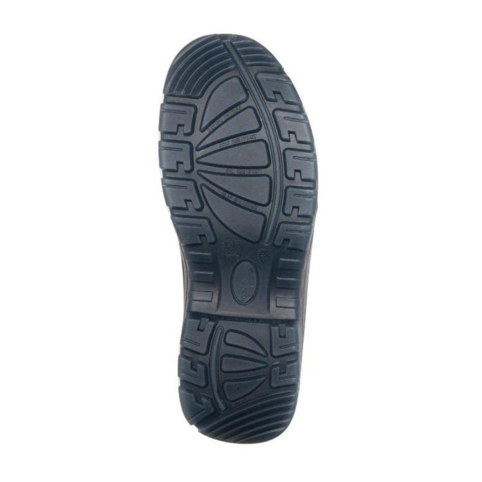 ROCKROOSTER Bakken Black 6 inch Pull on Leather Work Boots AK227 - Rock Rooster Footwear Inc