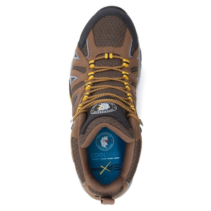 Rock Rooster Brown 6 Inch Waterproof Hiking Boots with VIBRAM® Outsole OT21062 - Rock Rooster Footwear Inc