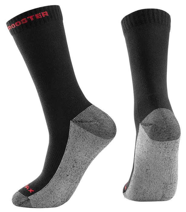 RockRooster CoolMax Men's Moisture Control Durable Work Crew Socks 3 Pairs - Rock Rooster Footwear Inc