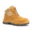 ROCKROOSTER Cortez Tan 6 Inch Zip-sided Steel toecap Leather Work Boots AK050 - Rock Rooster Footwear Inc