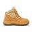 ROCKROOSTER Cortez Tan 6 Inch Zip-sided Steel toecap Leather Work Boots AK050 - Rock Rooster Footwear Inc