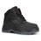 ROCKROOSTER Crisson Black 6 inch Zip sided Steel Toe Leather Work Boots AK050BK - Rock Rooster Footwear Inc