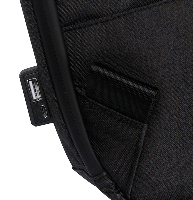 TAJEZZO Crossbody Shoulder Bag, Waterproof Chest Pack with USB Charging Port, P8 - Rock Rooster Footwear Inc