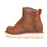ROCKROOSTER Edgewood Men's 6 inch Brown soft toe wedge work boots AP838 - Rock Rooster Footwear Inc