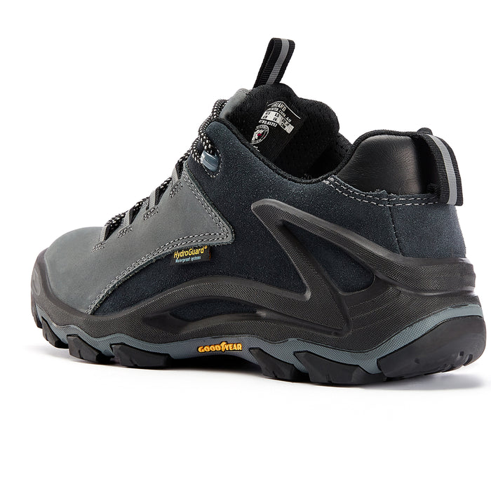 Gray 4 inch men's waterproof hiking shoes KS 253 - Rock Rooster Footwear Inc