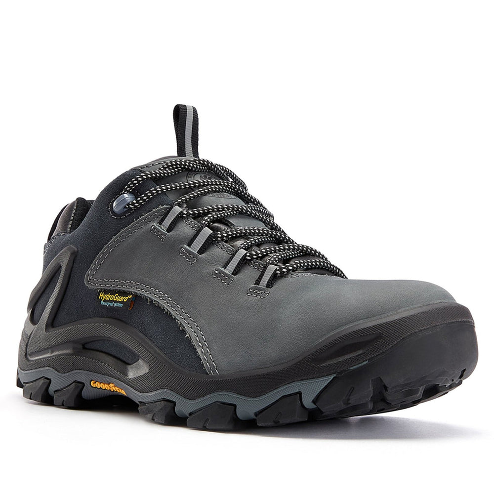 Gray 4 inch men's waterproof hiking shoes KS 253 - Rock Rooster Footwear Inc