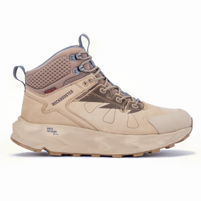 rockrooster Farmington Sand 6 Inch Waterproof Hiking Boots with VIBRAM® Outsole  OC21035 - Rock Rooster Footwear Inc