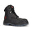 ROCKROOSTER Kensington Black 7 inch Zip-sided Steel Toe Leather Work Boots AK245Z - Rock Rooster Footwear Inc