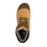ROCKROOSTER Kimberly Tan 7 inch Zip-sided Steel Toe Leather Work Boots AK232Z - Rock Rooster Footwear Inc
