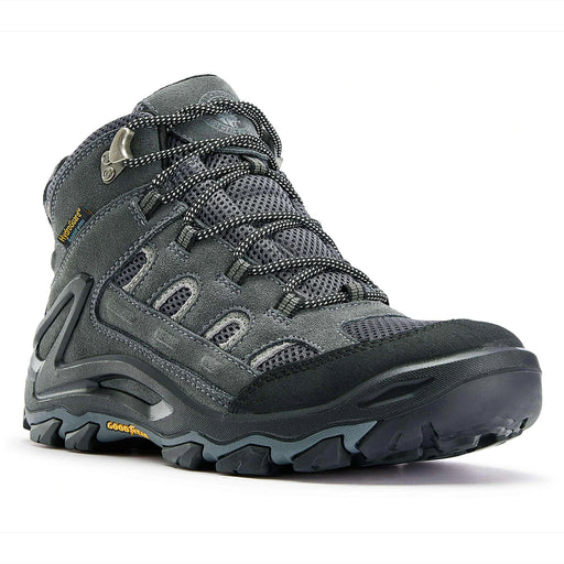 ROCKROOSTER Newland Gray 6 inch Waterproof Hiking Shoes KS5516 - Rock Rooster Footwear Inc