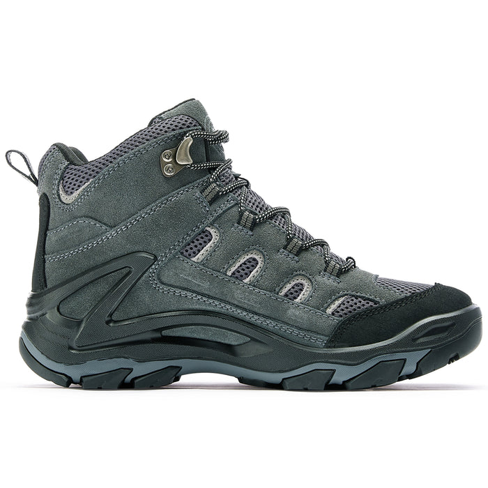 ROCKROOSTER Newland Gray 6 inch Waterproof Hiking Shoes KS5516 - Rock Rooster Footwear Inc