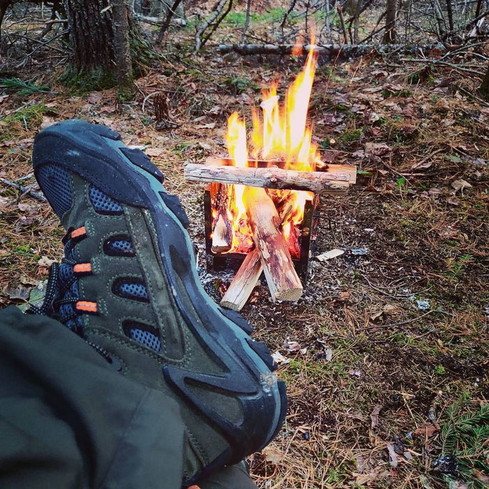 ROCKROOSTER Newland Green 4 Inch Waterproof Hiking Shoes KS5534 - Rock Rooster Footwear Inc