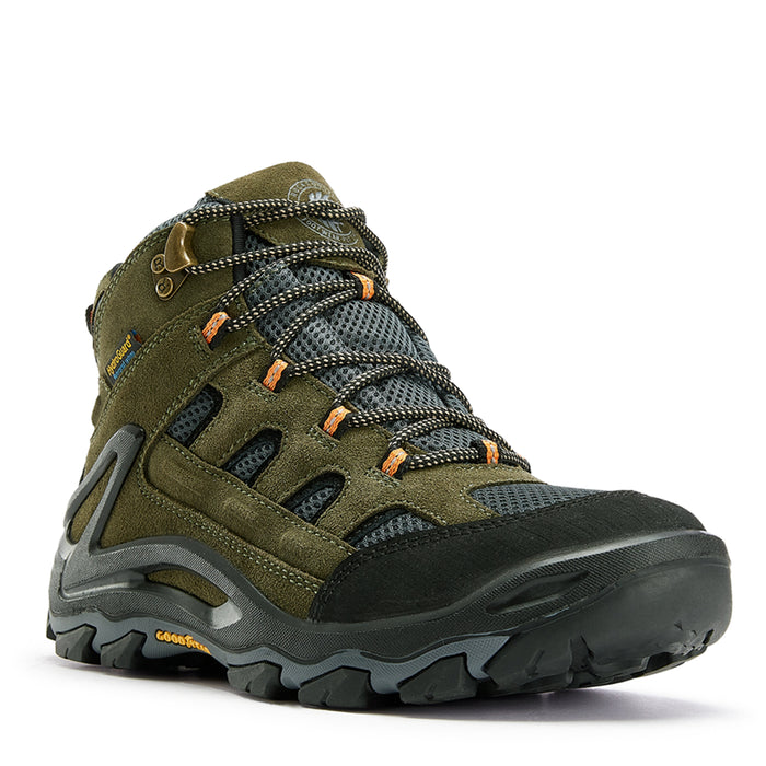 ROCKROOSTER Newland Green 6 inch Waterproof Hiking Shoes KS5536 - Rock Rooster Footwear Inc