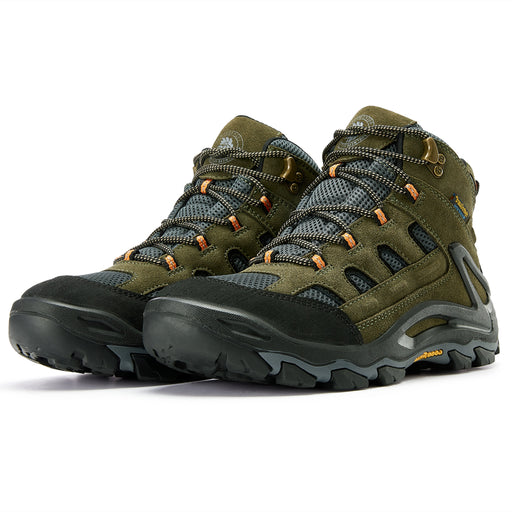 ROCKROOSTER Newland Green 6 inch Waterproof Hiking Shoes KS5536 - Rock Rooster Footwear Inc