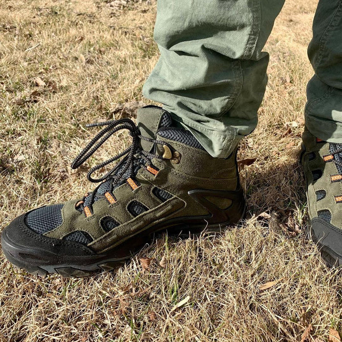 ROCKROOSTER Newland Green 6 inch Waterproof Hiking Shoes KS5536 - Rock Rooster Footwear Inc