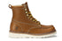 ROCKROOSTER Norwood Men's 6 inch Brown soft toe wedge work boots with Vibram® Outsole VAP611 - Rock Rooster Footwear Inc