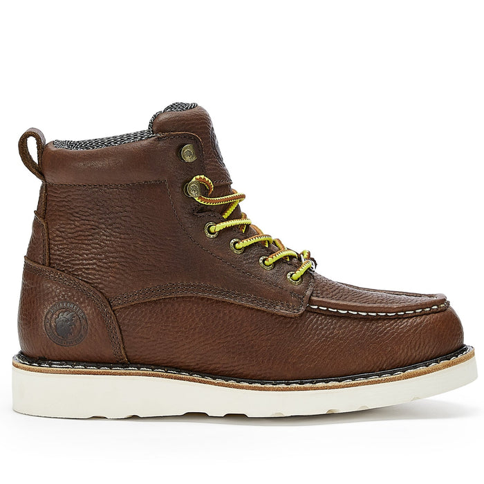 ROCKROOSTER Walker 6 inch Waterproof Wedge Work Boots, Soft toe, Oil Resistant ASTM 2892 with Vibram® Outsole VAP360II - Rock Rooster Footwear Inc