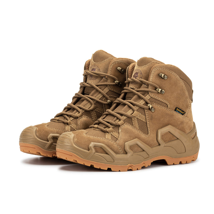 Desert sand 6 inch Waterproof Tactical Outdoor Hiking Boots  KS537 - Rock Rooster Footwear Inc