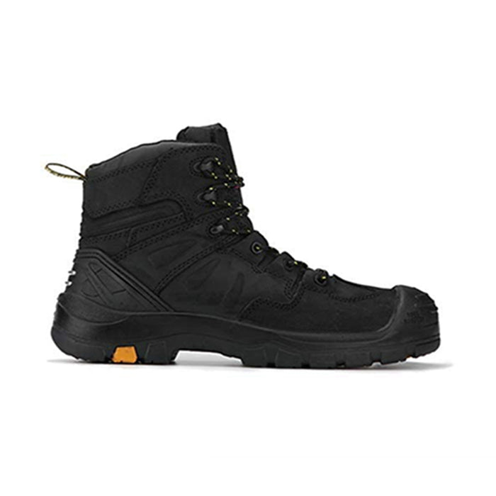 ROCKROOSTER Woodland Black 6 inch Composite Toe Leather Work Boots AK609 - Rock Rooster Footwear Inc