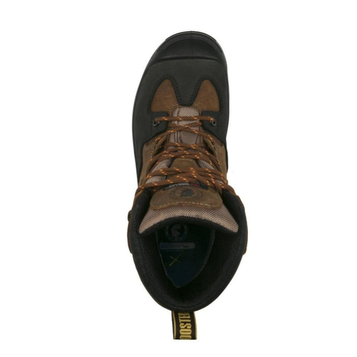 ROCKROOSTER Woodland Brown 6 inch Waterproof Safety Toe Leather Work Boots AK669 - Rock Rooster Footwear Inc