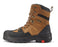 ROCKROOSTER Woodland Men's 8 inch Brown Work Boots, Composite Toe, Slip Resistant, Electrical Hazard Protection, Rubber outsole AK869 - Rock Rooster Footwear Inc
